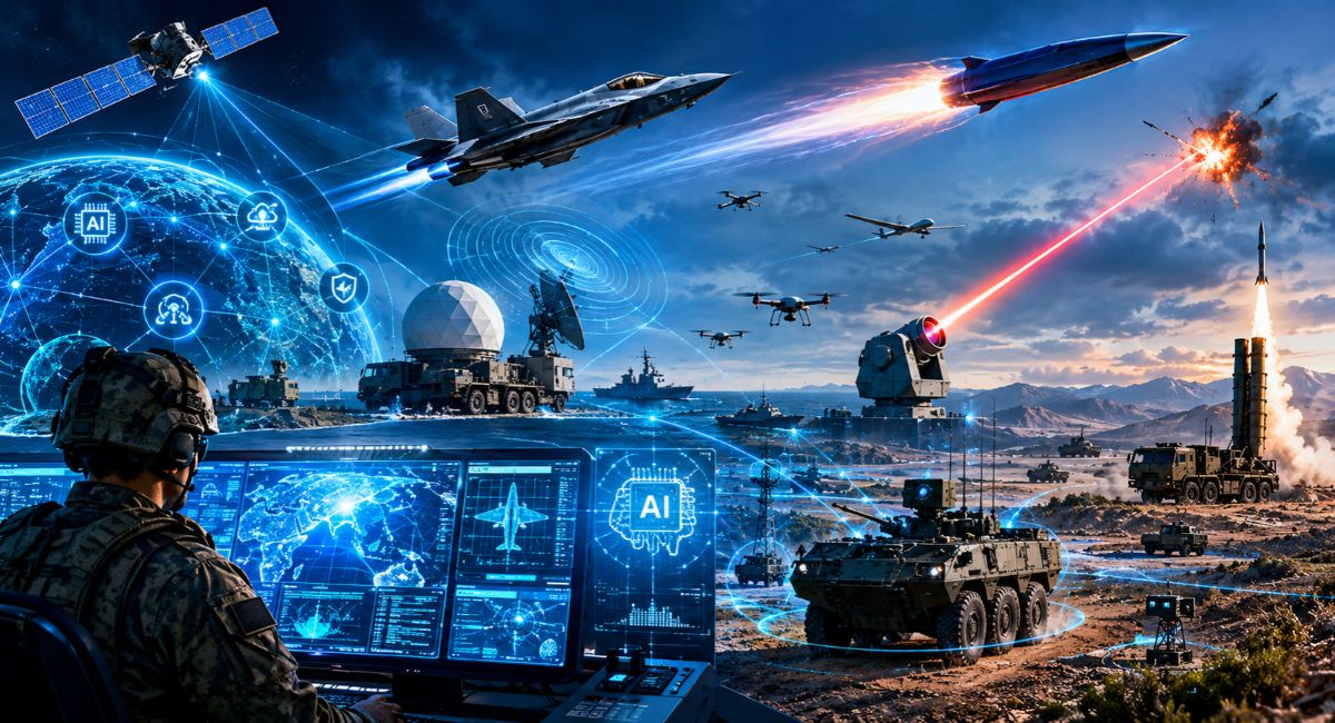 Next-Gen Defence Systems in 2026: How AI, Lasers, and Hypersonics Are Reshaping Global Security