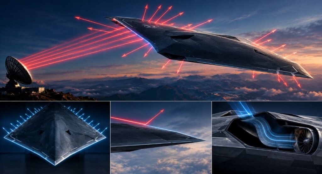 shaping-and-reflection-deflecting-radar-energy-away