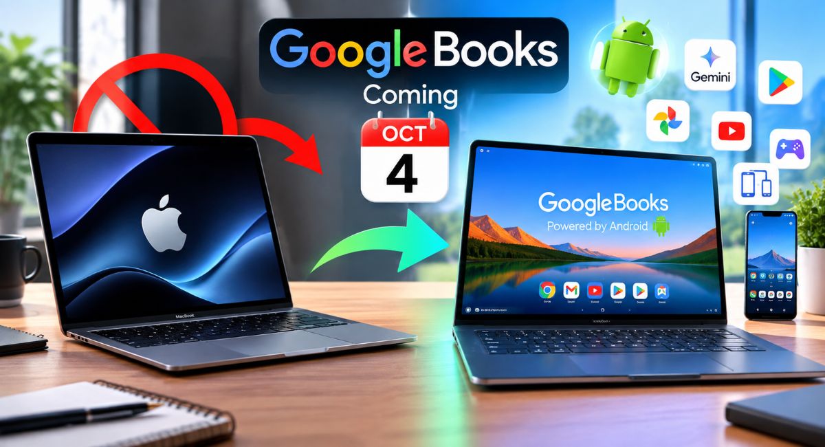 GoogleBooks Are Coming Oct 4: 5 Reasons to Skip a MacBook and Wait for Android Laptops