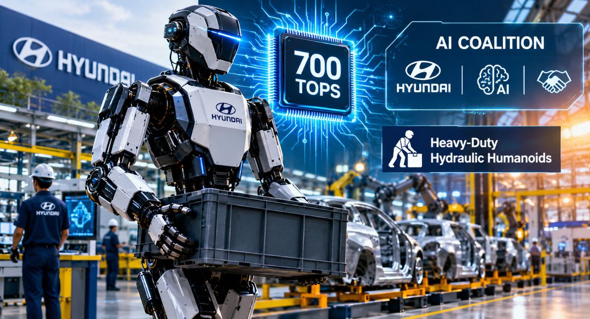 The 700-TOPS Era: Navigating Hyundai’s New AI Coalition and the Rise of Heavy-Duty Hydraulic Humanoids