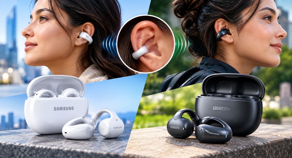 The “Clip-On Earbuds” Era Is Here: Samsung Galaxy Buds On vs. UGREEN ClipBuds Pro 2   