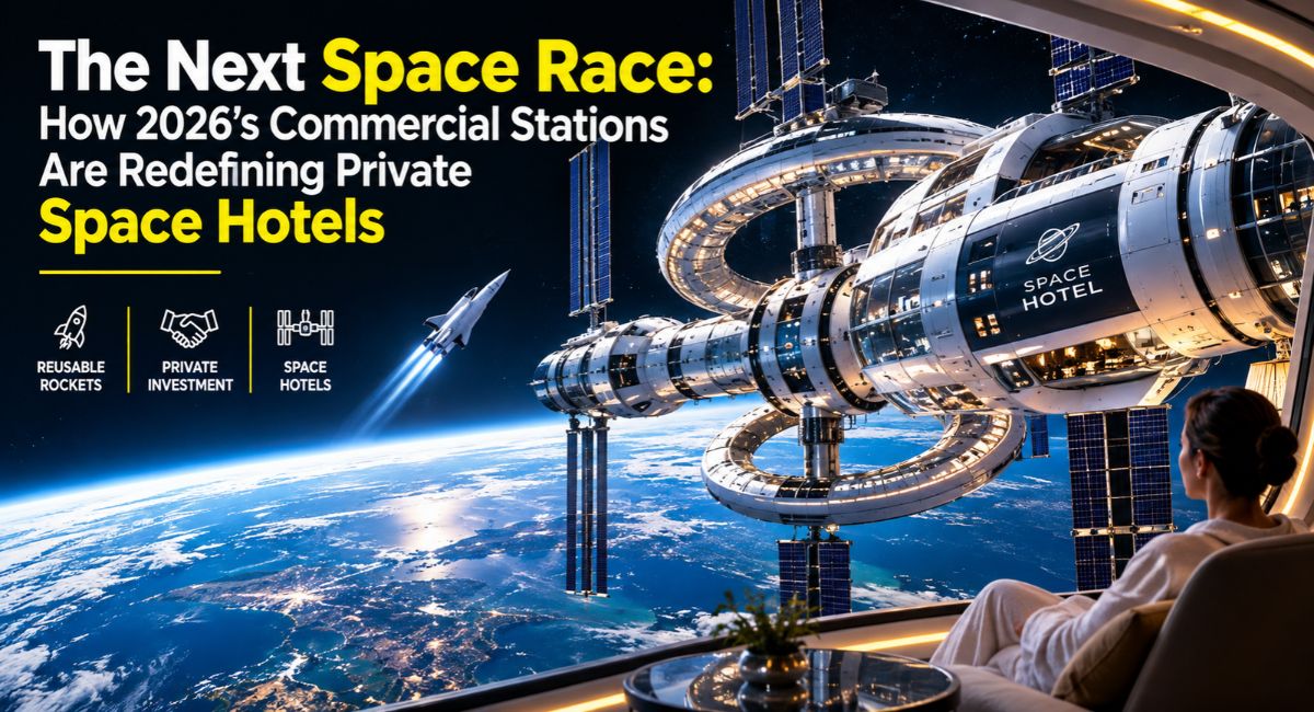 The Next Space Race: How 2026’s Commercial Stations Are Redefining Private Space Hotels 