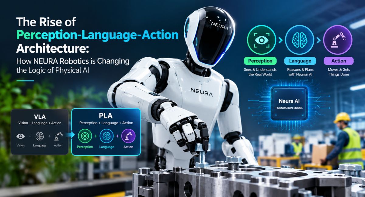 The Rise of Perception-Language-Action Architecture: How NEURA Robotics is Changing the Logic of Physical AI