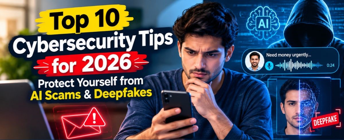 Top 10 Cybersecurity Tips for 2026: Protect Yourself from AI Scams & Deepfakes